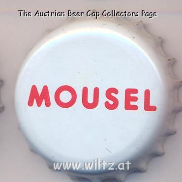 Beer cap Nr.1157: Mousel produced by Reunies de Luxembourg/Luxembourg