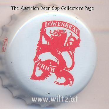 Beer cap Nr.1171: Alcohol Free Lager produced by Löwenbräu/Zürich