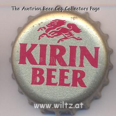 Beer cap Nr.1270: Kirin produced by Kirin Brewery/Tokyo