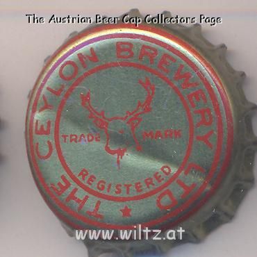 Beer cap Nr.1288: Lion Beer produced by The Ceylon Brewery LTD/Nuwara
