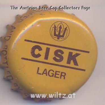 Beer cap Nr.1291: Cisk Lager produced by Simonds Farsons Cisk LTD/Mriehel