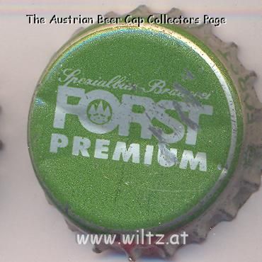 Beer cap Nr.1313: Premium Lager produced by Brauerei Forst/Meran