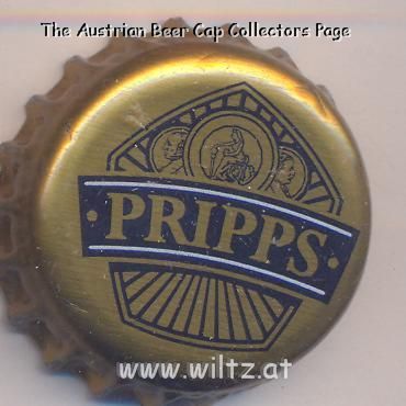 Beer cap Nr.1340: Pripps produced by AB Pripps Bryggerier/Göteborg