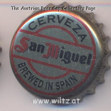 Beer cap Nr.1351: Cerveza Especial produced by San Miguel/Barcelona
