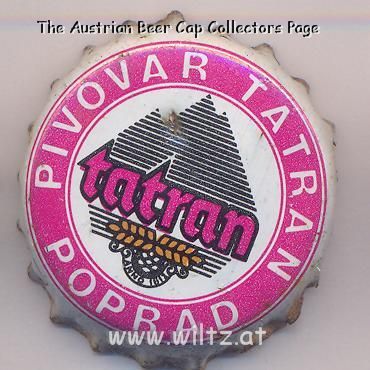 Beer cap Nr.1378: Tatran produced by Pivovar Tatran/Poprad