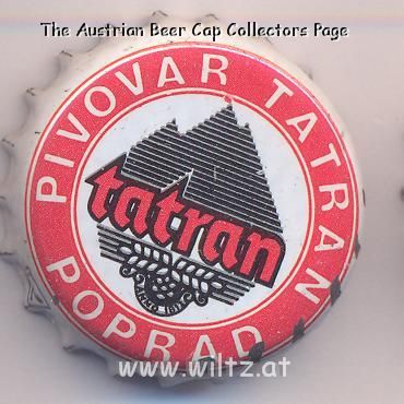 Beer cap Nr.1383: Tatran produced by Pivovar Tatran/Poprad
