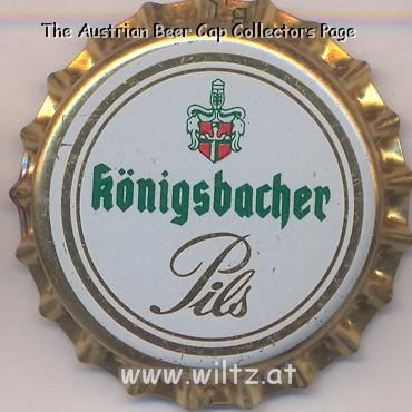 Beer cap Nr.1427: Königsbacher Pils produced by Königsbacher/Koblenz