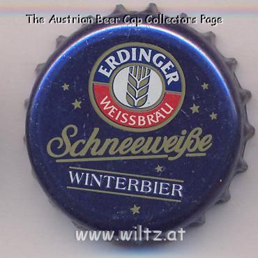 Beer cap Nr.1504: Schneeweiße produced by Erdinger Weissbräu/Erding