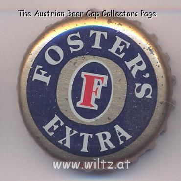 Beer cap Nr.1509: Fosters Extra produced by Carlton & United/Carlton