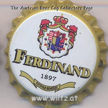 Beer cap Nr.1552: Ferdinand produced by Pivovar Benesov/Benesov u Prahy