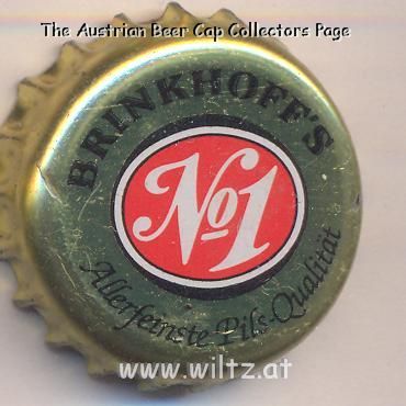 Beer cap Nr.1586: Brinkhoff's No.1 produced by Dortmunder Union Brauerei Aktiengesellschaft/Dortmund