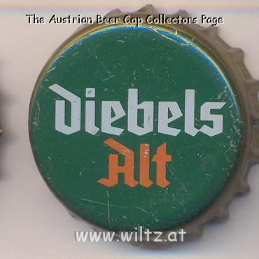 Beer cap Nr.1600: Diebels Alt produced by Diebels GmbH & Co. KG Privatbrauerei/Issum