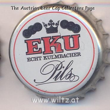 Beer cap Nr.1601: EKU Pils produced by Erste Kulmbacher Actienbrauerei AG/Kulmbach