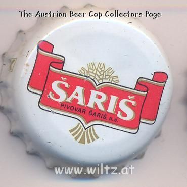 Beer cap Nr.1605: Saris Dark produced by Pivovary Saris a.s./Velky Saris