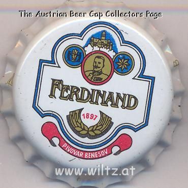 Beer cap Nr.1618: Ferdinand produced by Pivovar Benesov/Benesov u Prahy