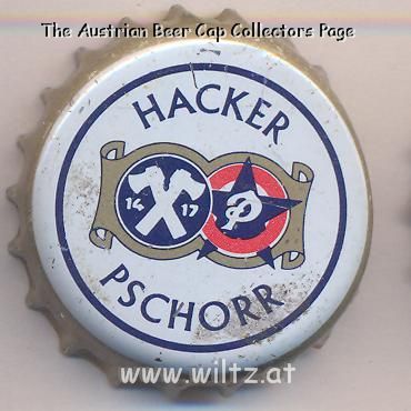 Beer cap Nr.1657: Braumeister Pils produced by Hacker-Pschorr-Bräu GmbH Verwaltung/München