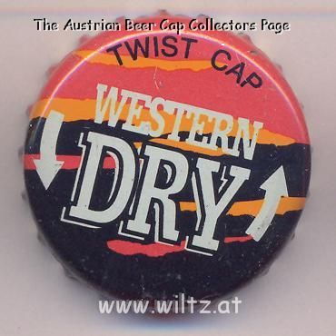 Beer cap Nr.1758: Western Dry produced by Great Western Brewing of Saskatoon/Saskatchewan