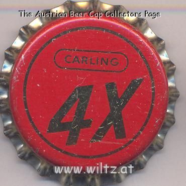 Beer cap Nr.1779: Carling 4X produced by Union Brewer Co/Vancouver
