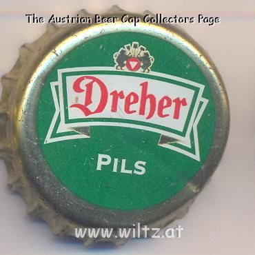 Beer cap Nr.1806: Dreher Pils produced by Dreher Sörgyarak/Budapest