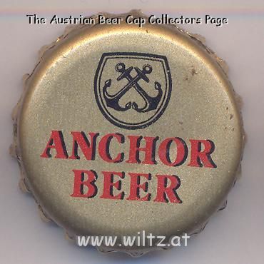 Beer cap Nr.1833: Anchor Beer produced by Brewery Guiness Anchor Berhad/Petaling Java