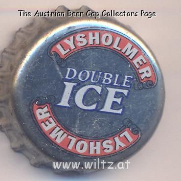 Beer cap Nr.1853: Lysholmer Double Ice produced by E.C.Dahls Bryggeri A/S/Trondheim