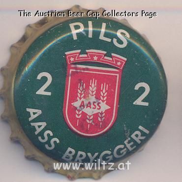 Beer cap Nr.1854: Pils 2 produced by Aass Brewery A/S P. Ltz./Drammen