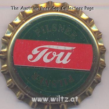 Beer cap Nr.1856: Tou Pilsner produced by Ringnes Tou Bryggeri A/S/Forus