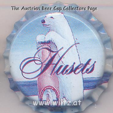 Beer cap Nr.1860: Husets Pilsner-Ol produced by Aass Brewery A/S P. Ltz./Drammen