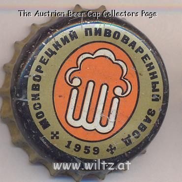 Beer cap Nr.1958: Light produced by Moskvoretsky Pivovarenny Zavod/Moscow