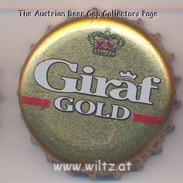 Beer cap Nr.2001: Giraf Gold produced by Albani Bryggerirne/Odense