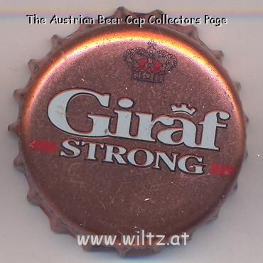 Beer cap Nr.2002: Giraf Strong produced by Albani Bryggerirne/Odense
