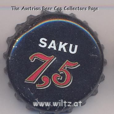 Beer cap Nr.2020: Saku 7,5 produced by Saku Brewery/Saku-Harju