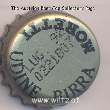 Beer cap Nr.2065: Birra Moretti produced by Birra Moretti/Udine