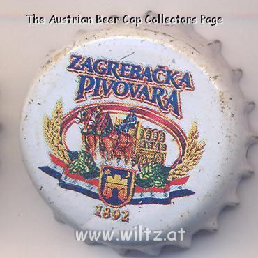 Beer cap Nr.2090: Zagrebacka Pivo produced by Zagrebacka Pivovara/Zagreb