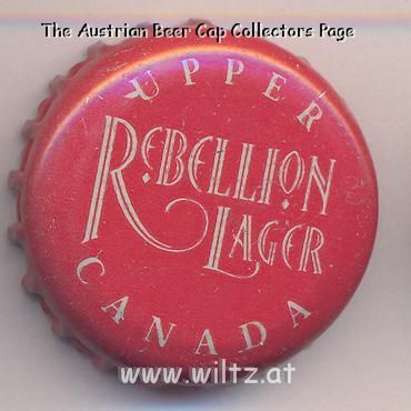Beer cap Nr.2159: Rebellion Lager produced by The Upper Canadian Brewing Company/Toronto