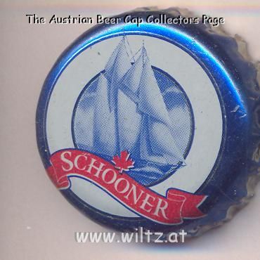 Beer cap Nr.2167: Schooner Ale produced by Labatt Brewing/Halifax