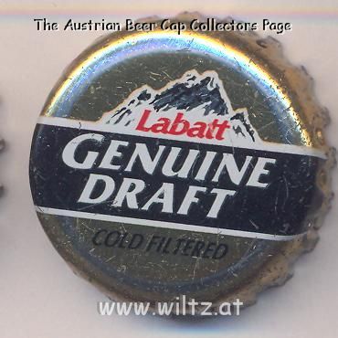 Beer cap Nr.2186: Labatt Genuine Draft produced by Labatt Brewing/Ontario
