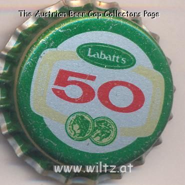 Beer cap Nr.2187: Labatt 50 produced by Labatt Brewing/Ontario
