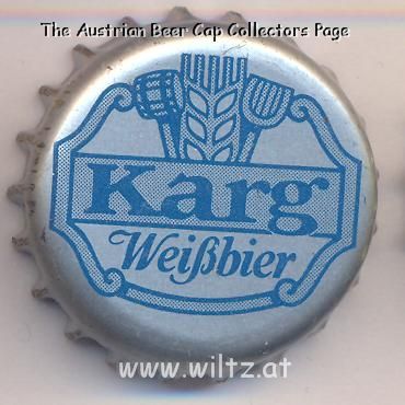 Beer cap Nr.2232: Karg Weissbier produced by Brauerei Karg GmbH & Co. KG/Murnau