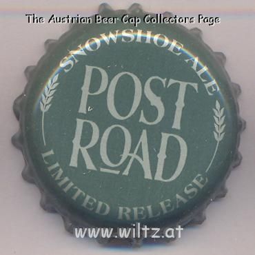 Beer cap Nr.2323: Snowshoe Ale produced by Post Road Brewing/Catamount