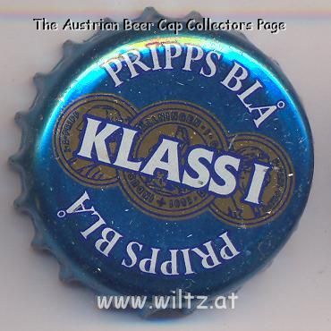 Beer cap Nr.2397: Pripps Bla I produced by AB Pripps Bryggerier/Göteborg