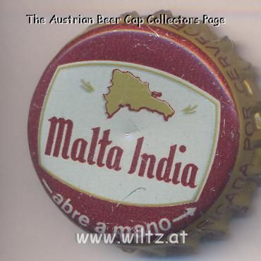 Beer cap Nr.2428: Malta India produced by Cerveceria Vegana/La Vega