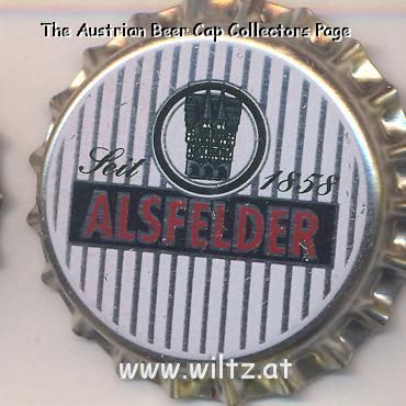 Beer cap Nr.2597: Alsfelder produced by Brauerei Alsfeld AG/Alsfeld