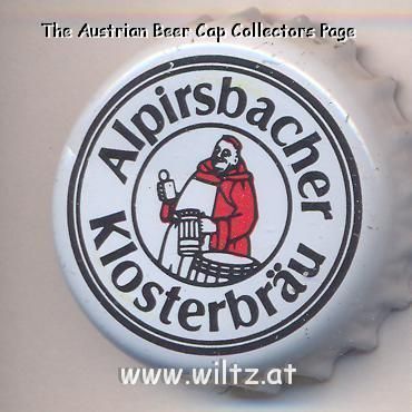 Beer cap Nr.2602: Alpirsbacher Klosterbräu produced by Alpirsbacher Klosterbräu Glauner GmbH & Co./Alpirsbacher