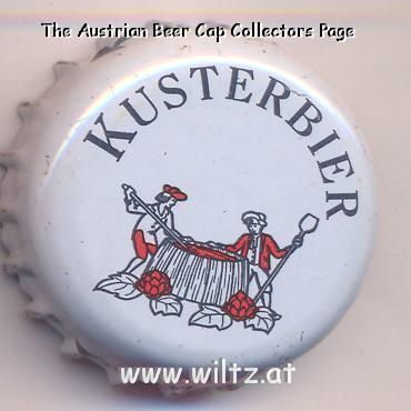 Beer cap Nr.2608: Kusterbier produced by Kronenbourg/Strasbourg
