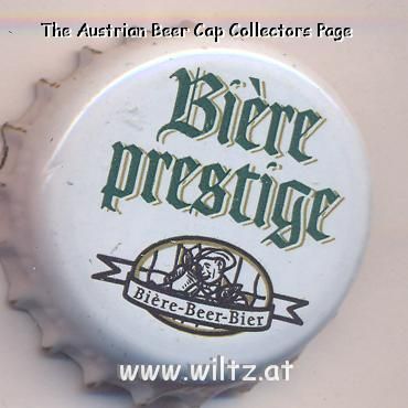 Beer cap Nr.2694: Biere Prestige produced by brewed for supermarket Carrefour/Strasbourg