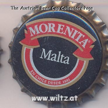 Beer cap Nr.2842: Morenita Malta produced by Compania de Cervecerias Unidas/Santiago