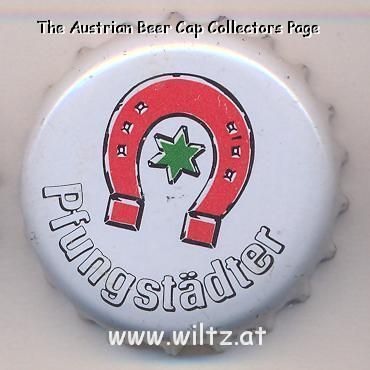 Beer cap Nr.2853: Pfungstädter Edel Pils produced by Pfungstädter Brauerei Hildebrand/Pfungstadt