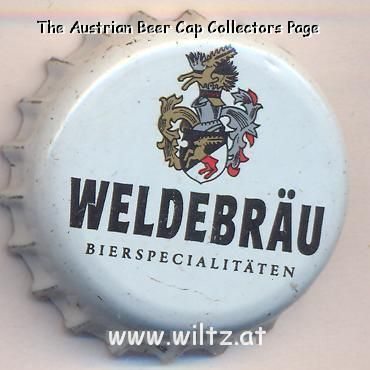 Beer cap Nr.2858: Weldebräu produced by Weldebräu/Plankstadt