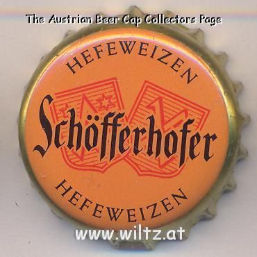Beer cap Nr.2863: Schöfferhofer Hefeweizen produced by Schöfferhofer/Kassel